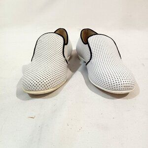 Naturino Loafers Girls Shoes New Flats Slip On White Color Black Polka Dot